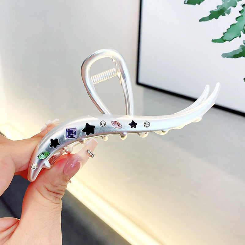Women's Fashion Temperament Large Shark Clip