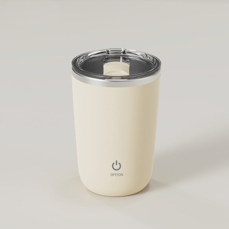 350ml Automatic Self Stirring Mug Coffee Milk Juice Mixing Cup Electric Stainless Steel