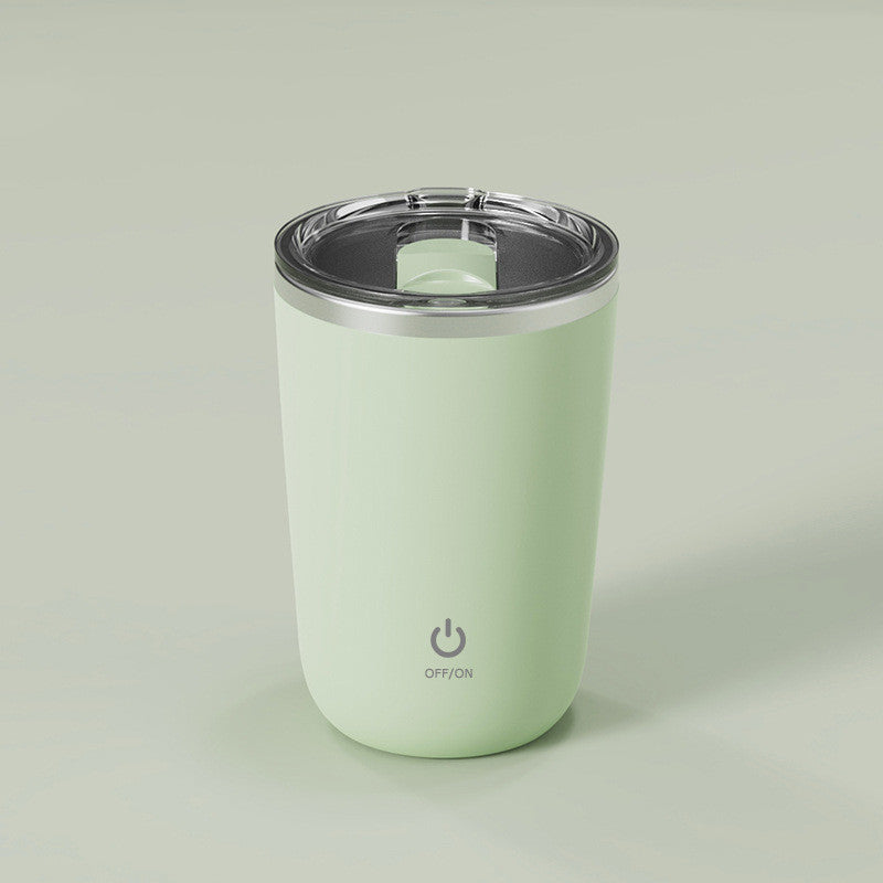 350ml Automatic Self Stirring Mug Coffee Milk Juice Mixing Cup Electric Stainless Steel