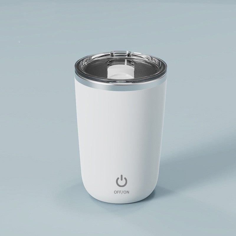 350ml Automatic Self Stirring Mug Coffee Milk Juice Mixing Cup Electric Stainless Steel