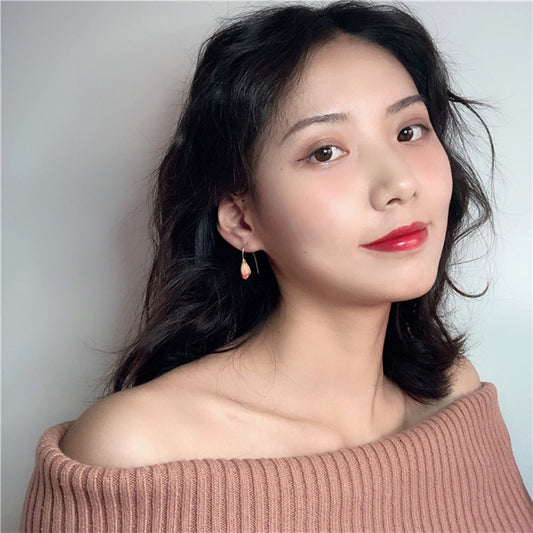 Ins Style Retro Sweet Tulip Earrings